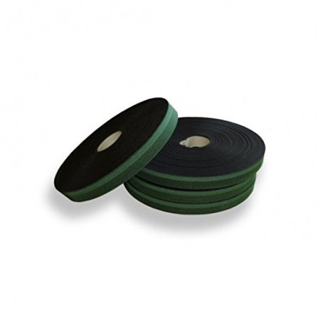 Cinghia Tessuta Non Elastica 1 Metro - Larghezza 2,5 Cm - Tessuto Mimetico Nero Per Fai Da Te